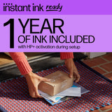 HP OfficeJet Pro 8139e Wireless All-in-One Color Inkjet Printer, Print, scan, Copy, fax, ADF, Duplex Printing Best-for-Home Office, 1 Year of Instant Ink Included HP