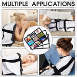 Kinlop 3 Pcs 40 x 60 Inch Sublimation Blanks Throw Blanket with Printable Sublimation Blankets for Heat Press with Tassel Fuzzy Picture Photo Blanket for DIY Sofa Couch Bed Home(9 Panel) Kinlop