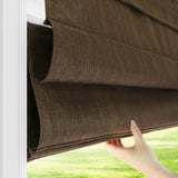 CHICOLOGY Roman Shades for Windows , Window Treatments , Roman Shades , Roman Window Shades , Room Darkening Shades , Window Shades , 29"W X 64"H , Belgian Chocolate (Privacy & Light Filtering) CHICOLOGY