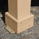 Yardistry 10' x 12' Pergola Brown Yardistry