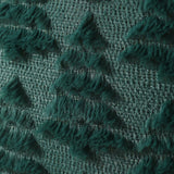 Allorry Christmas Pillow Covers 18 x 18 Set of 2 Xmas Decorations Dark Green Christmas Tree Pillow Cases Plush Faux Fur Soft Cushion Case for Winter Xmas Holiday Home Bedroom Sofa Decors SY-003-A18 Allorry