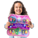 Disney Princess Deluxe Necklace Activity Case – Jewelry Making Kit with Beads, Charms & Strings – Create Custom Princess Necklaces – Craft Gift for Girls Ages 3+ – Portable Storage Case Included Tara Toys