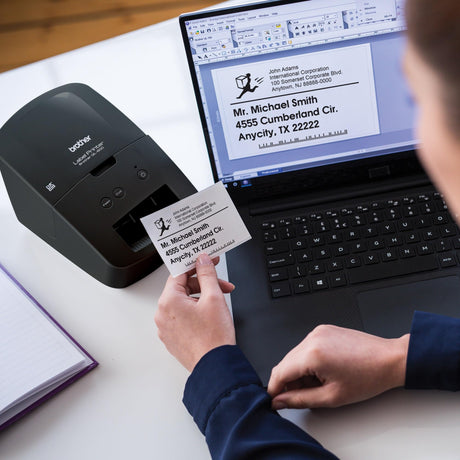 Brother Economic Desktop Monochrome Label Printer QL-600, QL600, 2.4" Label Width Brother