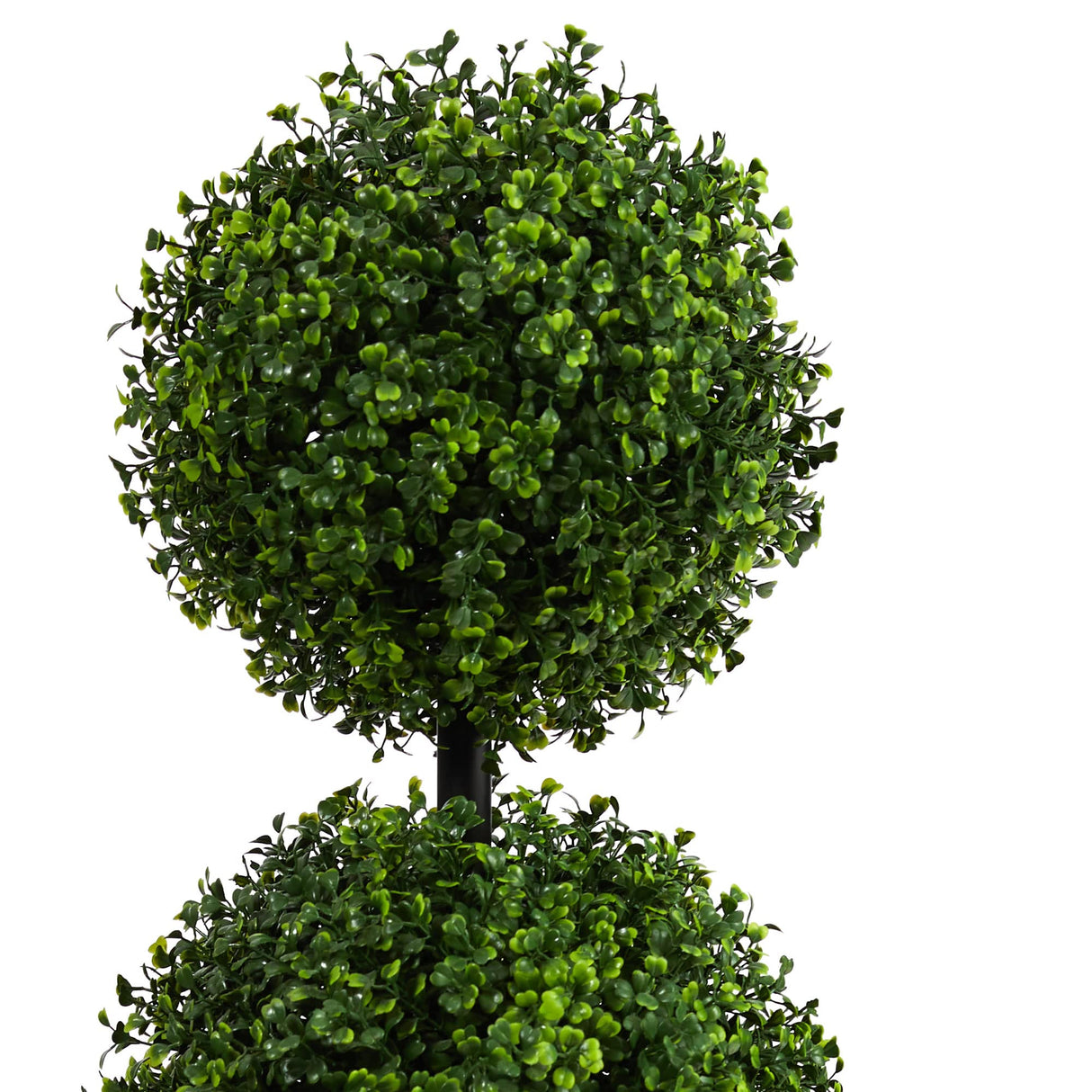Nearly Natural 3ft. Artificial Triple Ball Boxwood Topiary Tree (Indoor/Outdoor) T2021, Green Nearly Natural
