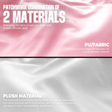 Dowinx Gaming Chair with Footrest, Big and Tall Gaming Chair for Heavy People, Computer/PC Gamer Chair for Adult with Massage (Pink) Dowinx