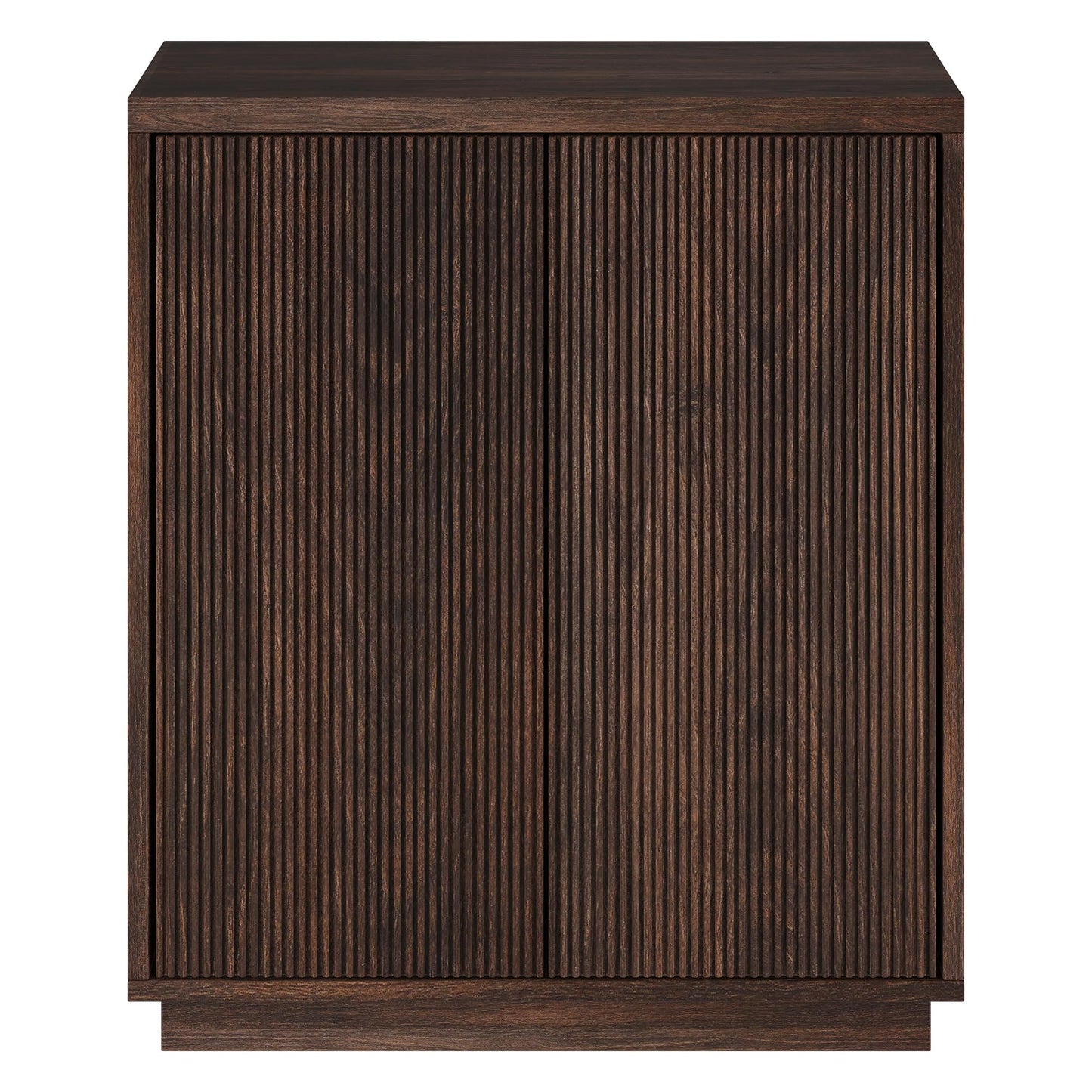 Henn&Hart 28" Wide Rectangular Accent Cabinet in Brown, for Home, Living Room, Bedroom, Entertainment Room, Office