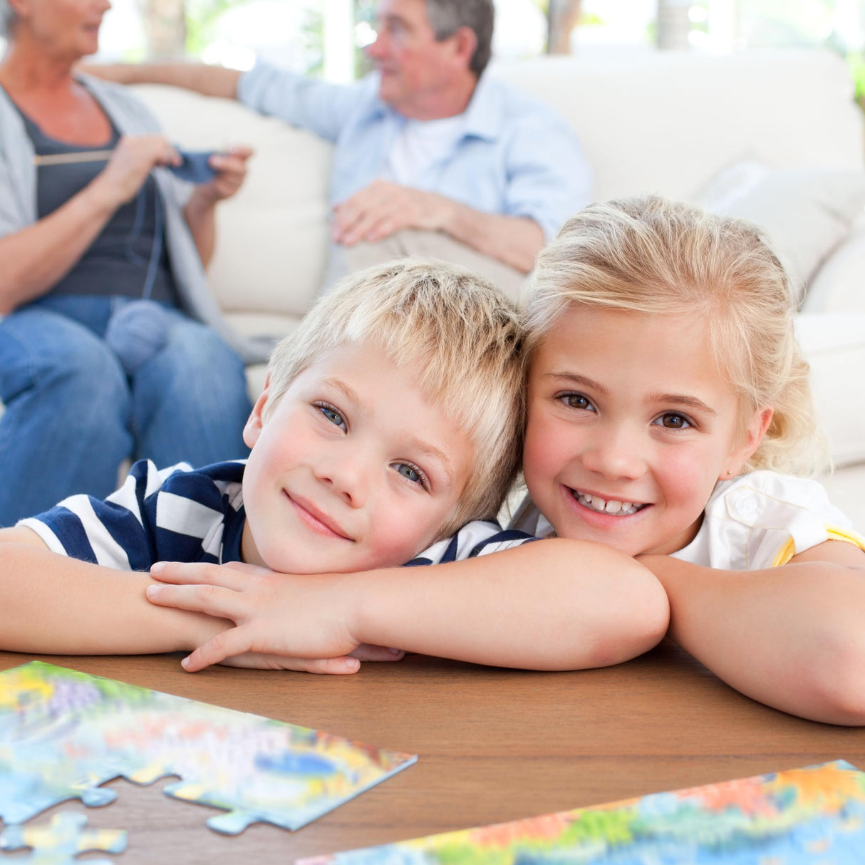 Puzzles for Kids Ages 4-8, 14 Pack Wooden Jigsaw Puzzles 30 Pieces Preschool Educational Learning Toys Set for Toddler Boys and Girls Stocking Stuffers OCTERIC