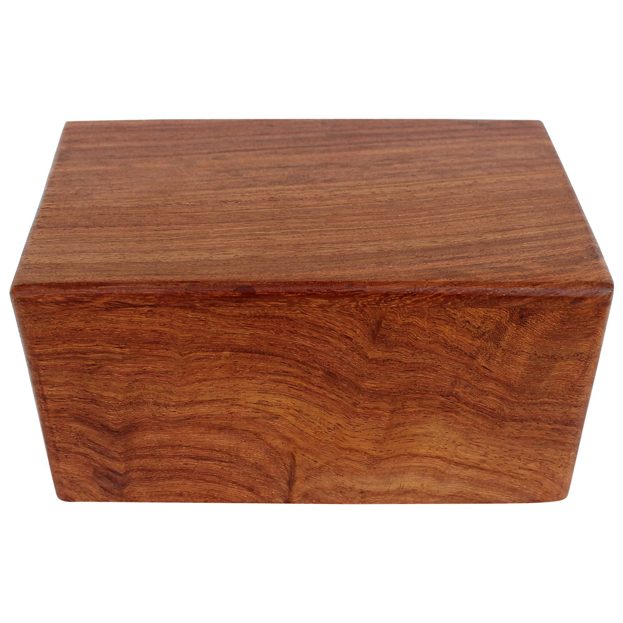 Indian Glance Wooden Urn Box - Urn for Human Ashes Funeral Cremation Urn(Large 8.5" x 6.5" x 4.5" 170 cu. in) Indian Glance