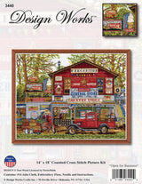Design Works Crafts Open for Business Counted Cross Stitch Kit DesignWorks Ink