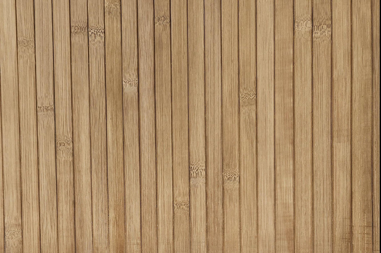 amaZulu Inc. Natural Bamboo Paneling - Flexible Wall Cladding Panels for Living Room Decor, Ceiling Tiles, and Outdoor Kitchens - Renewable Resource, Home Decor, 32 sq ft Coverage, Caramel amaZulu Inc.