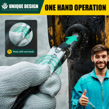 Saker Grease Gun Coupler,Compatible with All Grease Guns 1/8" NPT Fittings（Suitable for diameters Greater Than 14mm,Upgrade to 14000 PSI Saker