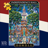 Buffalo Games - Eric Dowdle - Independence Hall - 500 Piece Jigsaw Puzzle for Adults -Challenging Puzzle Perfect for Game Nights - Finished Size is 21.25 x 15.00 Buffalo Games