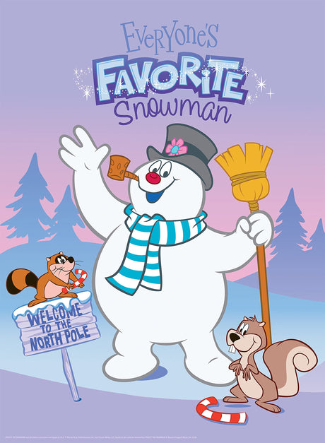 Ceaco - Frosty The Snowman - Everyone’s Favorite Snowman - Holiday- 100 Piece Jigsaw Puzzle Ceaco