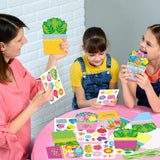 Fancy Land 24 Sets Mothers Day Crafts for Kids DIY Greeting Card Making Kit Mothers Day Cards with Envelopes Classroom Activities Gifts for Mom Fancy Land