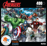 Buffalo Games - Marvel - Avengers, Assemble! - 400 Piece Jigsaw Puzzle for Families -Challenging Puzzle Perfect for Game Nights - Finished Size is 21.25 x 15.00 Buffalo Games