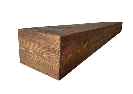 STRIX IND Deep Custom Length Mantle | Choose Your Own Length Mantel Shelf | Custom Built in USA | Custom Floating Shelf | Long Shelf for Fireplace (8" Deep, Custom Length) STRIX IND