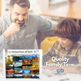 Better Me Our National Parks 1000-Piece Puzzle - USA National Parks Jigsaw Puzzle, Featuring Acadia, Yellowstone, Zion, Arches, Crater Lake, Mount Rainier, and More, National Park Gift (1000 Pieces) Better Me