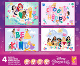 Buffalo Games - 4 X 1 Kids Multipack - Disney Princess Kids Licensed Multipack - Multi Piece Jigsaw Puzzle for Adults -Challenging Puzzle Perfect for Game Nights Buffalo Games