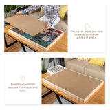 Lavievert Adjustable Jigsaw Puzzle Board with Wooden Cover, 5-Tilting-Angle Puzzle Easel for Adults, Portable Puzzle Table with Non-Slip Surface for Games Up to 1000 Pieces LAVIEVERT