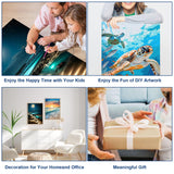 6 Pack Diamond Painting Kits for Adults, Beach Sea Turtle Diamond Art Kits for Beginners, DIY Full Drill 5D Paint with Diamond Kits for Home Wall Decor 12 X 16 inch Ninonly