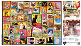 Buffalo Games - Lewis T. Johnson - Cats on Stamps - 750 Piece Jigsaw Puzzle for Adults -Challenging Puzzle Perfect for Game Nights - Finished Size is 24.00 x 18.00 Buffalo Games