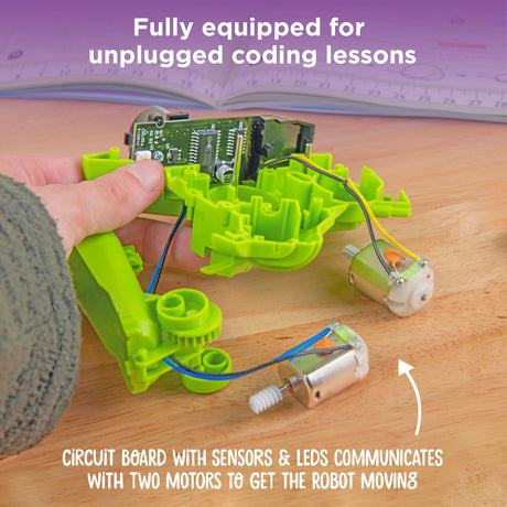 Thames & Kosmos My Robotic Pet: Coding Chameleon STEM Building & Experiment Kit | Color-Sensing Coding Robot for Boys & Girls Ages 8+, Screen-Free Educational Fun, Robotic Reptile with 3 Play Modes Thames & Kosmos