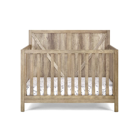 Suite Bebe Barnside 4-in-1 Convertible Crib in Vintage Chestnut Suite Bebe
