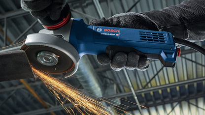 Bosch GWS10-450P 4-1/2 In. Ergonomic Angle Grinder with Paddle Switch - WoodArtSupply