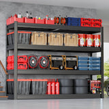 PMKES 67" Wide Garage Shelving Unit, 30" D Heavy Duty Garage Storage Shelves,3500 LBS Capacity, Industrial Adjustable Shelves for Basement,Kitchen,Warehouse, 2 Pack PMKES