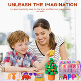 IGaiety Polymer Clay 110 Colors Oven Bake Clay Kit DIY Baking Clay Modeling Craft with Sculpting Tools and Accessories 245 Pcs Non-Toxic Ideal Gift for Beginner Adults Kids Jewelry Making IGaiety