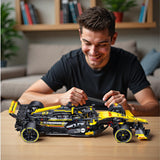 JSINMA Technic F1 RS20 Racing Car Building Kit – 1:8 Scale Collectible Set for Adults, 1650+ PCS Display Model with Realistic Details – DIY Engineering Gift for F1 Fans, Home or Office Display JSINMA