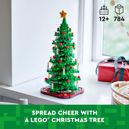 LEGO Christmas Tree - Building Toys for Kids, Boys & Girls, Ages 12+ - Mini Christmas Tree Decorations for Tabletop & Home - Gifts for Boys & Girls - 40573