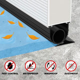 Jin&Bao Garage Door Bottom Weather Stripping Rubber Seal with T-Ends 5/16" - Protect Your Garage from Weather, Insects, and Dust with Premium Garage Door Draft Stopper（20FT） Jin&Bao