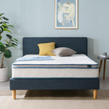 ZINUS 10 Inch Spring Sensation Hybrid Mattress [New Version], Queen, Fiberglass Free, Medium Firmness, Durable Support, Certified Safe Foams & Fabric, Mattress in A Box ZINUS