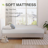 Twin Mattress in a Box, 8 inch Mattresses for Kids Bed Single Size Daybed Individual Bunk, Memory Foam Medium Firm MLILY