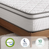 Novilla Full Size Mattress 12 inch, Hybrid Full Mattress in a Box with Independent Spring & Comfortable Foam, Back Pain Relief & Support, Motion Isolation, Certipur-Us Certified Novilla