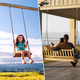 Aisto Heavy Duty Swing Hangers for Wooden Sets 2000 LB Capacity Hammock Hanger 360 Swivel Stainless Steel Swing Hardware Accessories 2 Packs for Porch Playground Yoga Heavy Bag Aisto