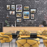 Giftgarden Multi Black Picture Frames with Mat for Multiple Sizes Photos, Four 4x6, Four 5x7, Two 8x10 for Gallery Photo Frame Collage Wall or Tabletop Display, Assortment Pack of 10 Giftgarden