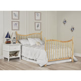 Dream On Me Violet 7-In-1 Convertible Life Style Crib In Natural, Greenguard Gold Certified, 4 Mattress Height Settings, Made Of Sustainable New Dream On Me
