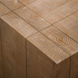 FGXJY Natural Wood Coffee Tables for Living Room, Rectangle Cocktail Table Wooden Room Table, Rustic Coffee Table for Office and Apartment FGXJY