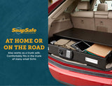 SnapSafe Under Bed Safe, Large – Under Bed Gun Safe for Firearms, Ammunition and Valuables – Fits in Trunk of Small SUVs – Easy Access, Out of Sight, Space Saving – Black, 40 x 6 x 22 Inches SnapSafe