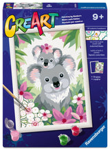 Ravensburger CreArt Koala Cuties Paint by Numbers Kit for Kids - 12023085 - Painting Arts and Crafts for Ages 9 and Up Ravensburger