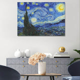 VeGuude Diamond Painting Kits for Adults, Van Gogh Starry Night Diamond Art for Beginner DIY Round 5D Paint with Diamonds Pictures Gem Full Drill Diamond Dots for Home Wall Decor Gifts 12x16inch VeGuude