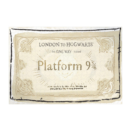 Paladone Harry Potter Platform 9 3/4 Jigsaw Puzzle - 400 Pieces - Officially Licensed Merchandise Paladone