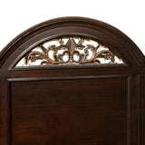 Syracuse 6-Piece King Bedroom Set in Dark Walnut by 24/7 Shop at Home 24/7 Shop at Home