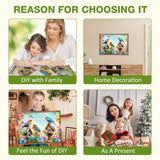 MEIYUDA Birds Diamond Painting Kits for Adults, 5D Flowers Bird Diamond Art Kits for Beginners, Birdhouse DIY Full Diamonds Art Painting Kit for Home Wall Decor Present 12x16inch MEIYUDA