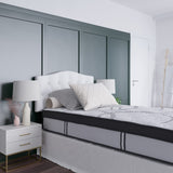 EMMA + OLIVER Astor 12 Inch CertiPUR-US Certified Hybrid Pocket Spring Mattress, Twin Mattress in a Box EMMA + OLIVER