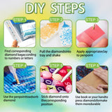 Ycydilirab Landscape Diamond Painting for Adults-5D Diamond Painting,European Town DIY Gem Painting Perfect for Relaxation and Home Wall Decor 12x16inch Ycydilirab