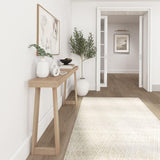 Plank+Beam Modern Solid Wood Console Table, 56 Inch, Sofa Table, Narrow Entryway Table for Hallway, Behind The Couch, Living Room, Foyer, Easy Assembly, Blonde Plank+Beam