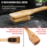 Weber 12" Bamboo Grill Brush Weber